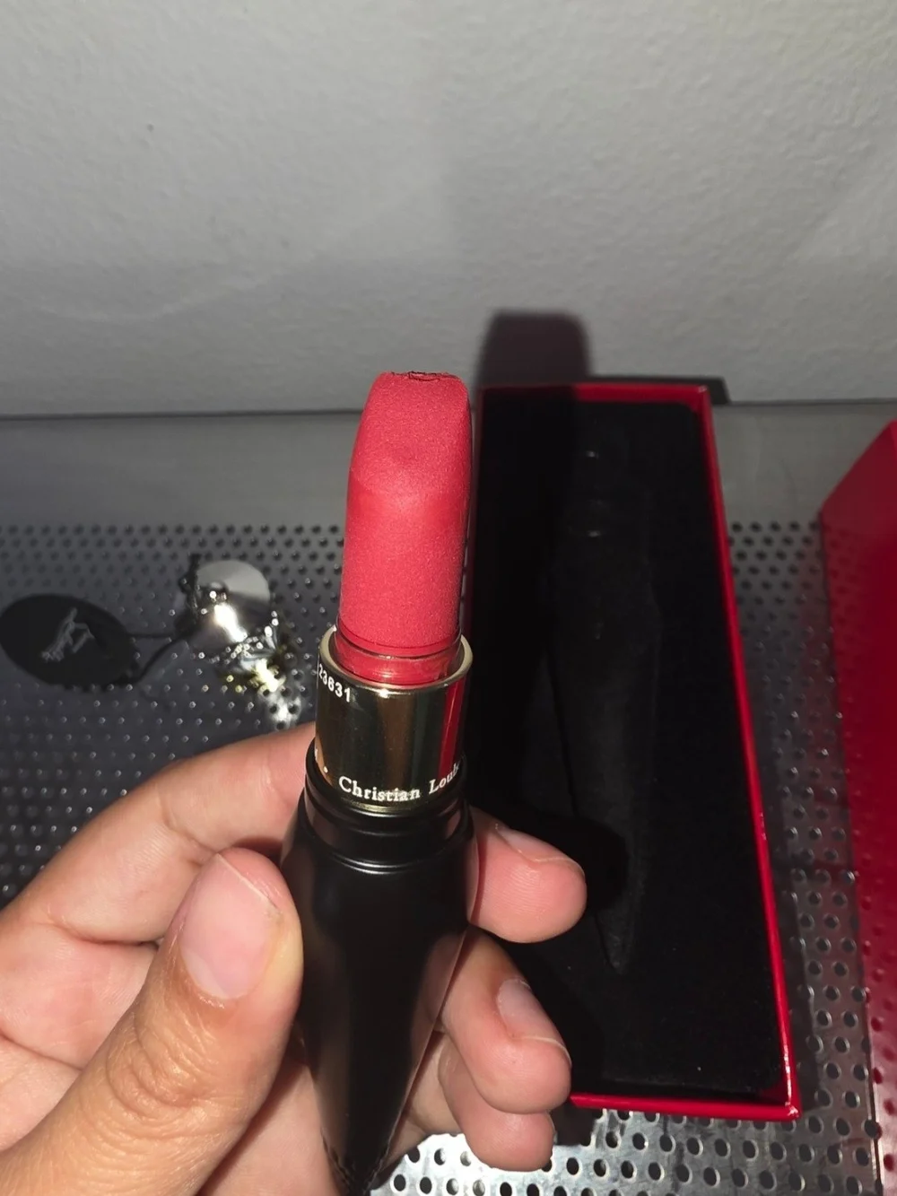 Christian Louboutin Rouge Louboutin 001M Velvet Matte Lipstick